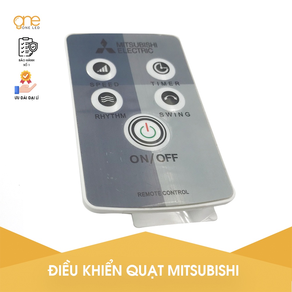 Điều khiển quạt Mitsubishi dùng cho quạt cây và treo tường