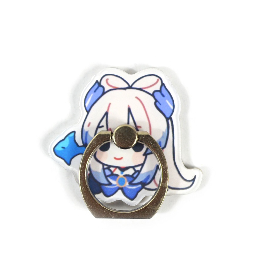 Vòng Nhẫn Gắn Điện Thoại Bằng Acrylic Hình Nhân Vật Game Genshin Impact