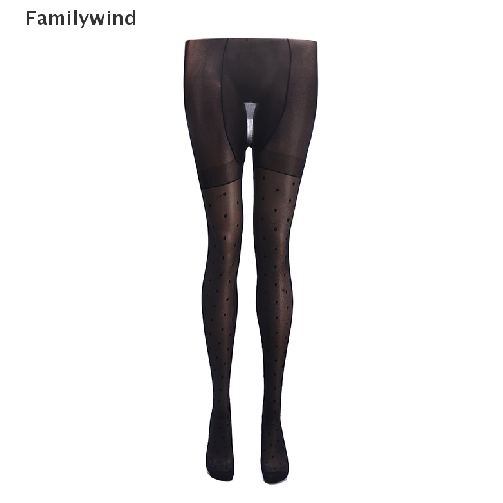 1 Quần Tất Nữ Họa Tiết Chấm Bi Gợi Cảm