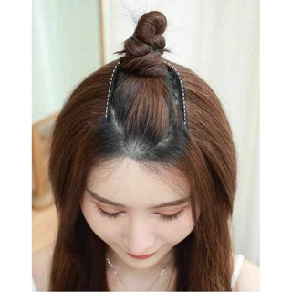 Tóc giả kẹp phồng chân tóc chữ u