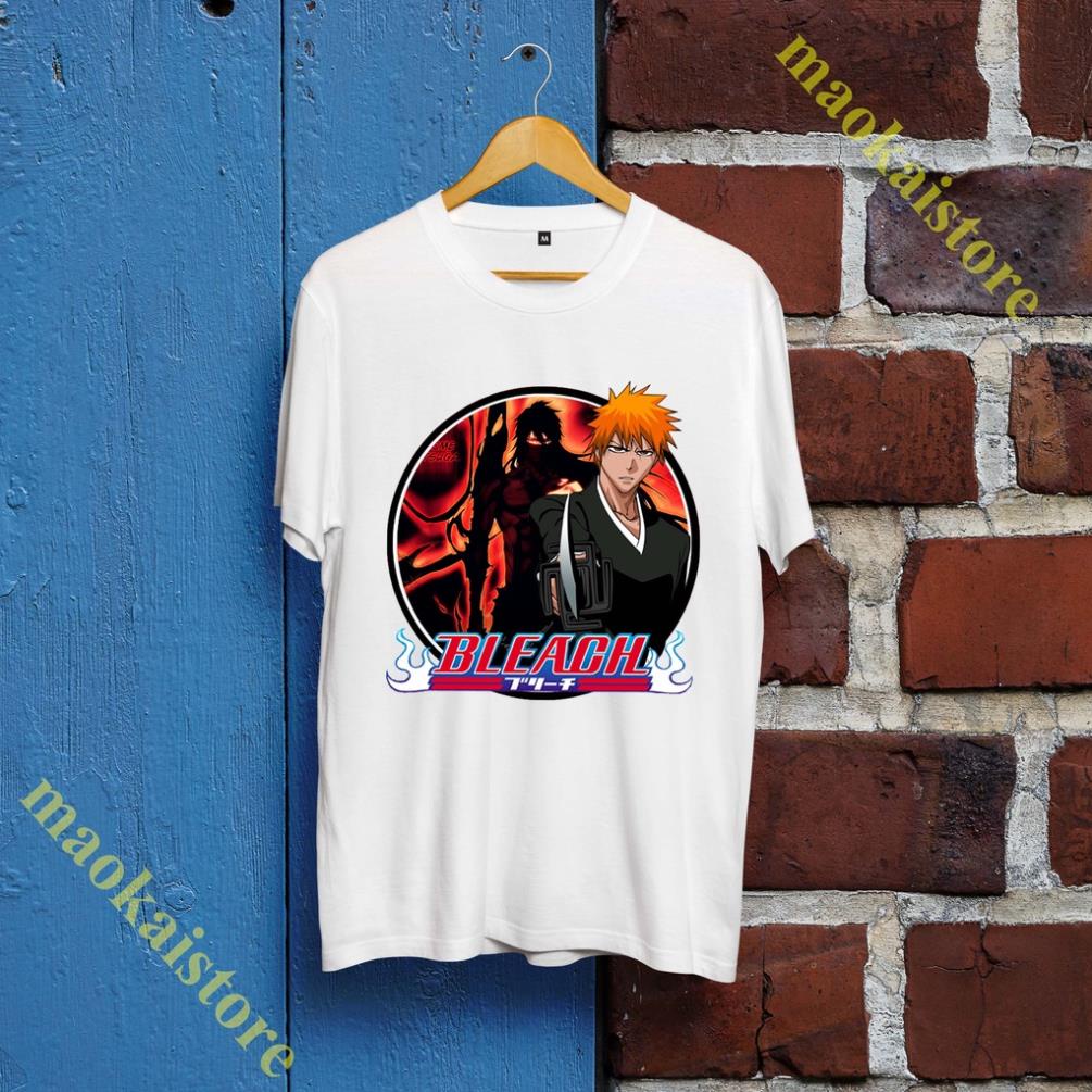 [DISCOUNT]💚Áo Thun Ichigo Kurosaki - Áo Thun Bleach - Ichigo T-Shirt - Bleach T-Shirt siêu đẹp - BLH