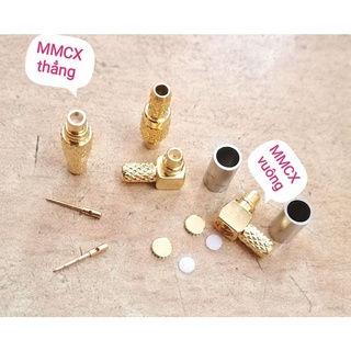 Đầu nối dây cáp đồng trục chuẩn MMCX đực RG316 RG14 RG178