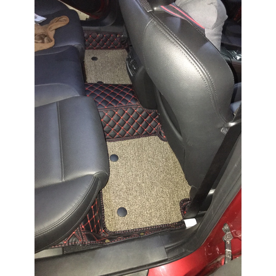 Thảm lót sàn ô tô 6D Mazda 6  - Da PU cao cấp, Không mùi, Giảm 20% tiếng ồn