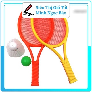 Bộ Vợt Cầu Lông Trẻ Em (Tặng Kèm Cầu) Vợt Cầu Lông Chất Liệu An Toàn Tiện Dụng Cho Bé