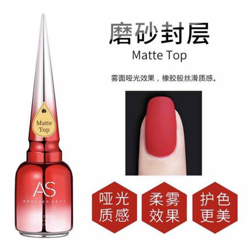 Sơn gel top , base , top lỳ. as chải đỏ mới 15ML