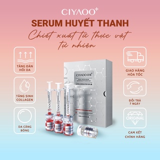 Bộ Serum Huyết Thanh CIYAOO Dưỡng Chất Chống Lão Hóa Làm Sáng Da Protein 1ml x5 +3ml x5