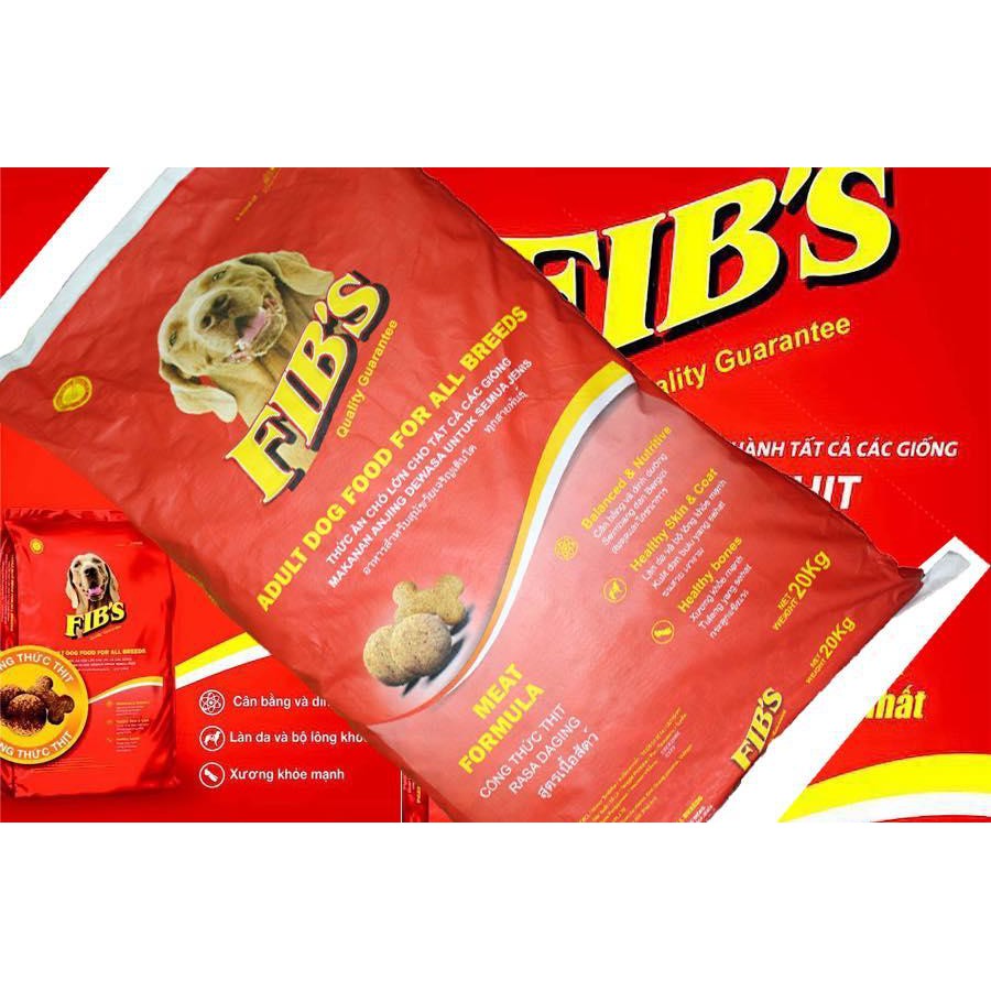 20kg - Thức ăn chó trưởng thành FIB'S (50 gói x400g)