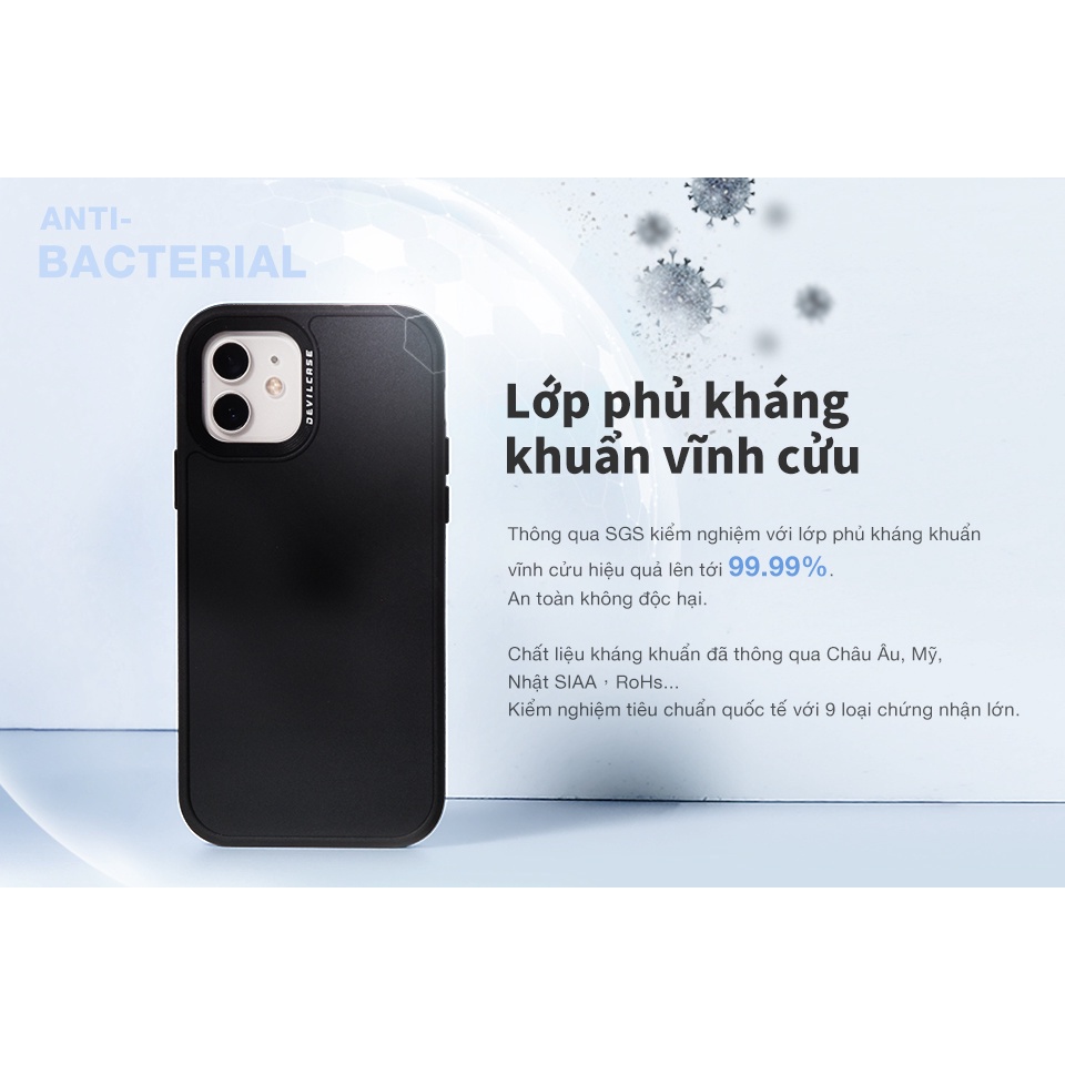 Ốp điện thoại DEVILCASE Phiên Bản Pro dành cho IPhone12/IPhone 12Pro/IPhone 12Pro Max/IPhone 12mini -    Cao cấp