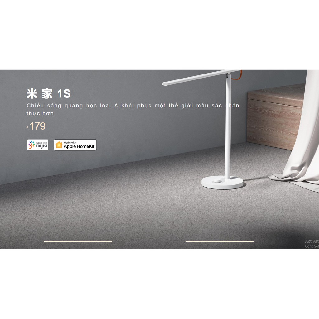 ⚡FREESHIP⚡CHÍNH HÃNG⚡ Đèn bàn 1S xiaomi 2019 | BH 1 THÁNG - PHÂN PHỐI XIAOMI - 1 ĐỔI 1 TRONG 30 NGÀY