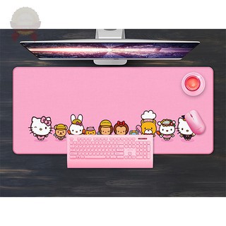 Lót Di Chuột HELLO KITTY Màu Hồng 80*30cm - Bàn Di Cỡ Rộng PINK