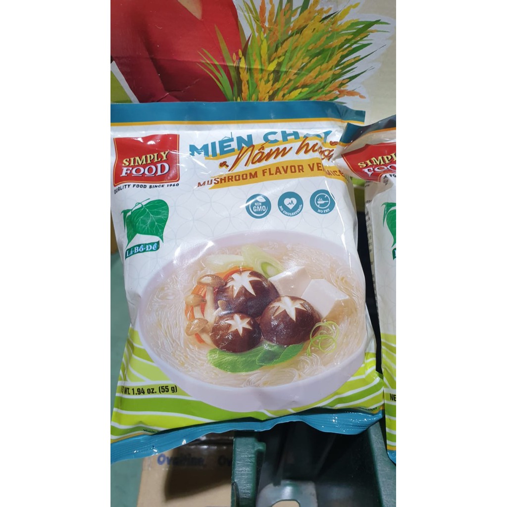 Miến chay Nấm Hương gói (15 gói) - Vermicelli