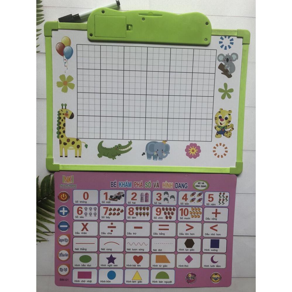 Bảng điện tử thông minh Nhiều chủ đề,Bảng học chữ cái đa năng