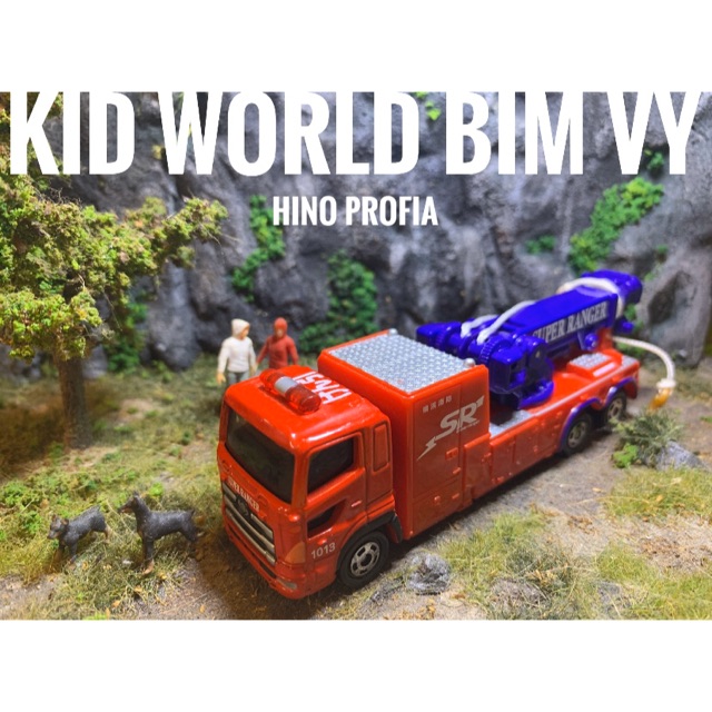 Xe mô hình Tomica Tải dài Hino Profia. MS: 602.