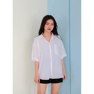 Sơ mi cổ đức tay lỡ