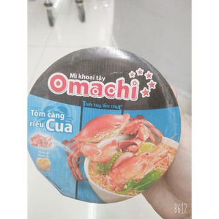Mì Omachi Tôm Càng Riêu Cua 98G