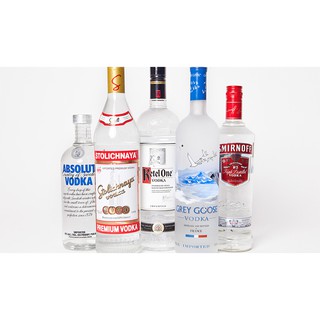 Vỏ Chai Rượu VODKA cắm hoa, trang trí nhà cửa