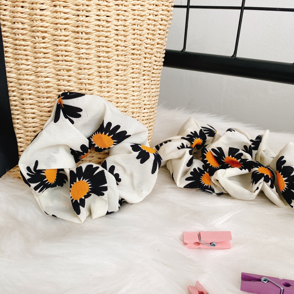 Dây cột tóc, buộc tóc dễ thương VIBES Hair Scrunches