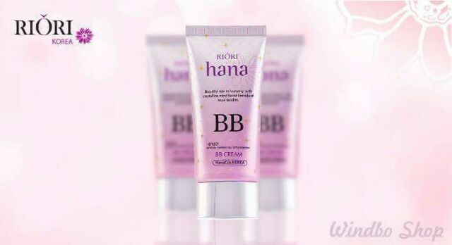 Kem nền che khuyết điểm- BB Cream Riori Hana