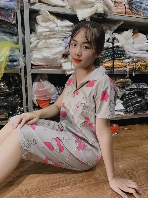 Bộ pizama ngố hình cute cực đáng yêu 😍FREESHIP😍 | BigBuy360 - bigbuy360.vn