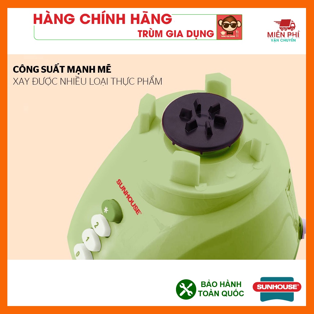 Máy xay Sunhosue 5112 một cối nhỏ bảo hành chính hãng toàn quốc.