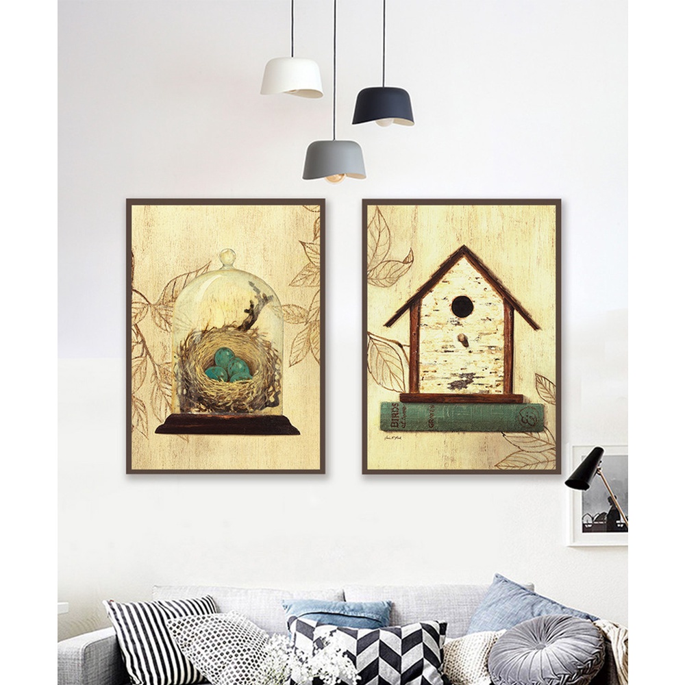 In hình ép gỗ Laminate TRANH TRỪU TƯỢNG - Mẫu 3 (2 HCN 2x30x40, 2x40x60). In ảnh theo yêu cầu