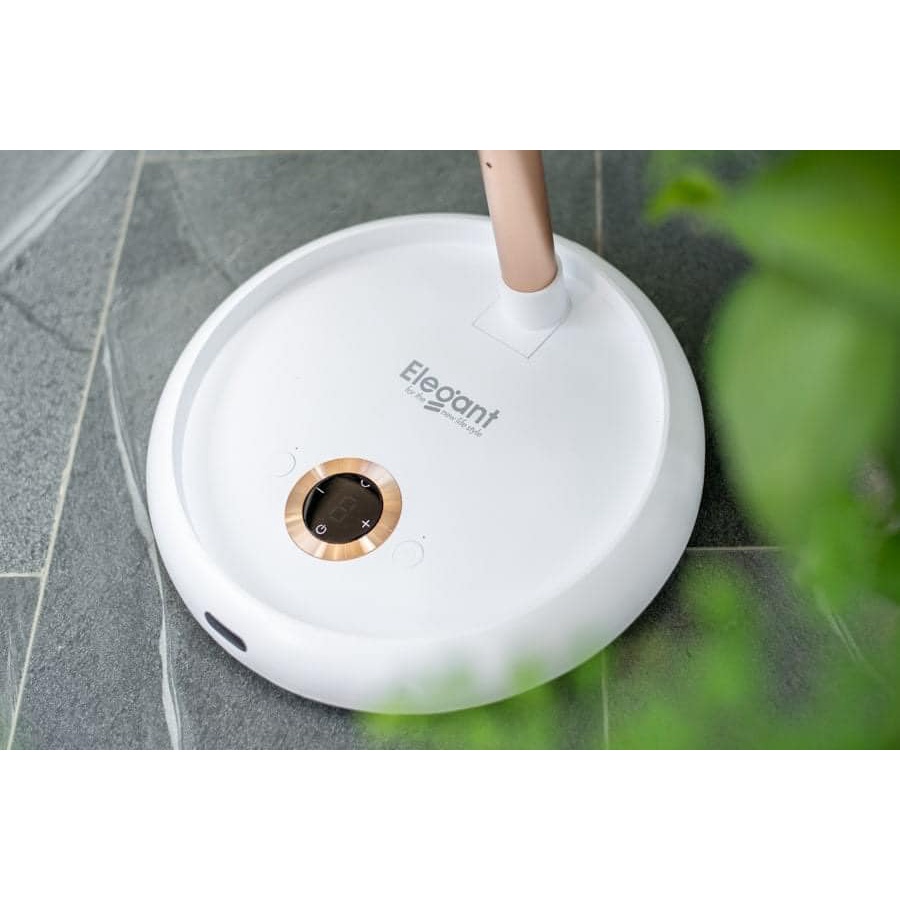Quạt tích điện Gấp Gọn Elegant thông minh có điều khiển từ xa