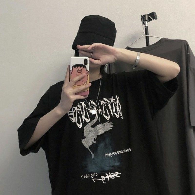 Áo Thun Tay Lỡ Nam Nữ Unisex Form Rộng Ulzzang