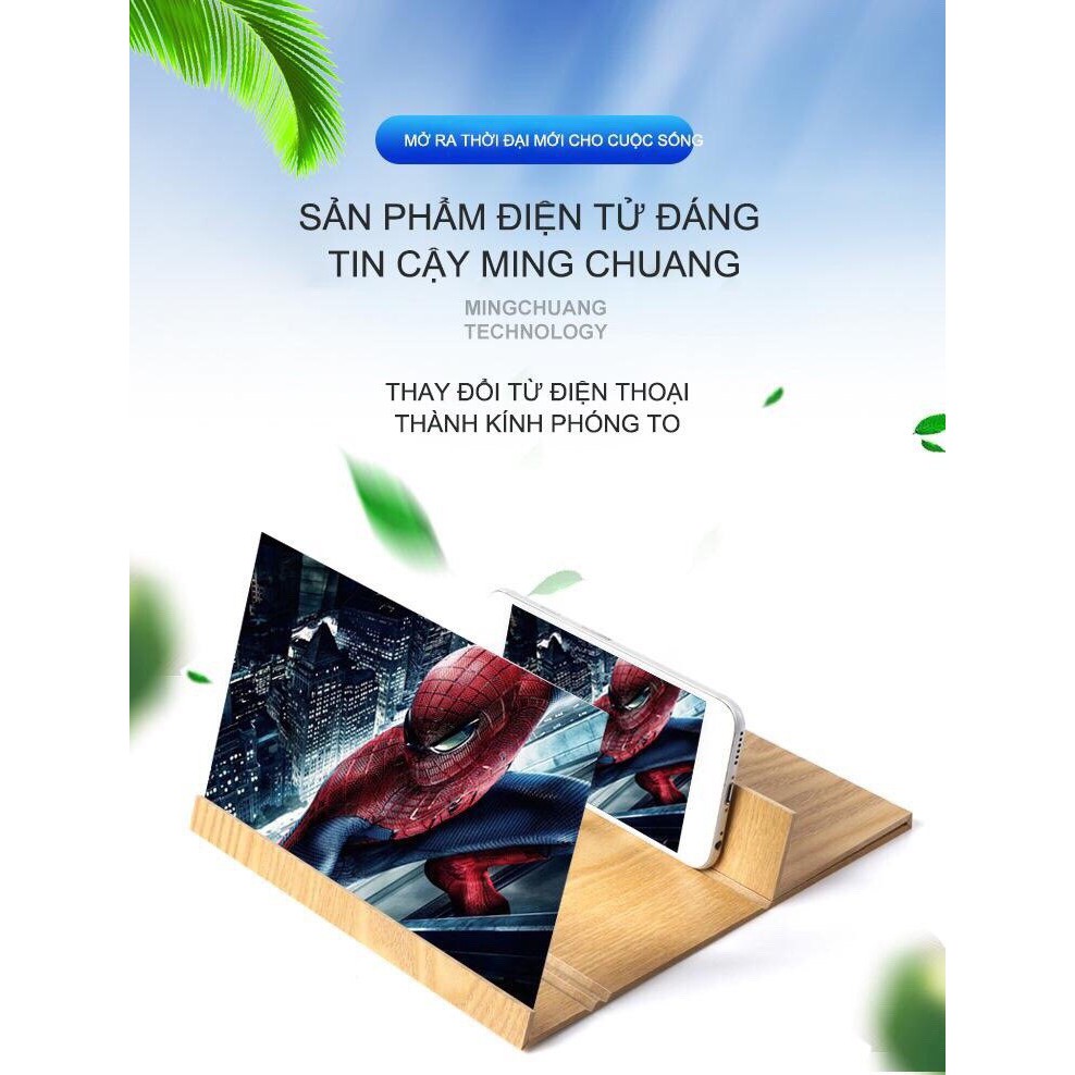 Bán rẻ Kính phóng đại 3D màn hình điện thoại Cỡ lớn 12inch, Xem 3D tại nhà