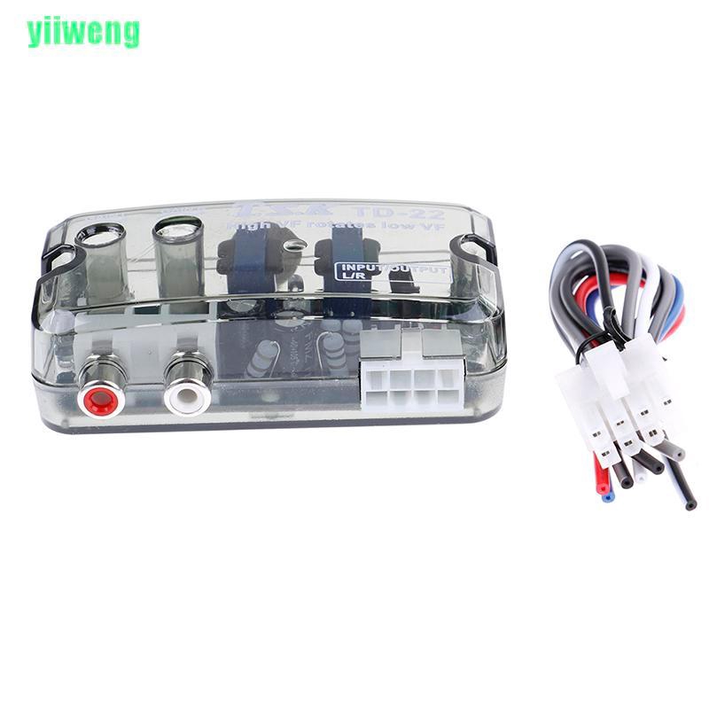 Bộ Chuyển Đổi Âm Thanh Rca Cho Loa Xe Hơi