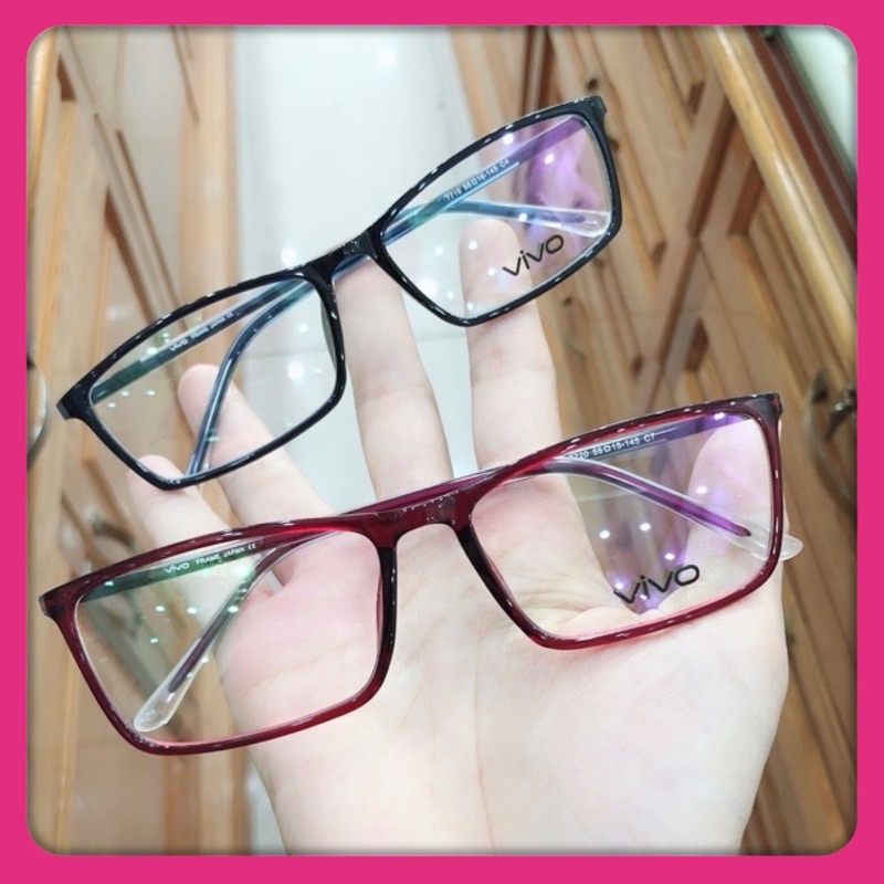 Gọng kính cận vuông cao cấp