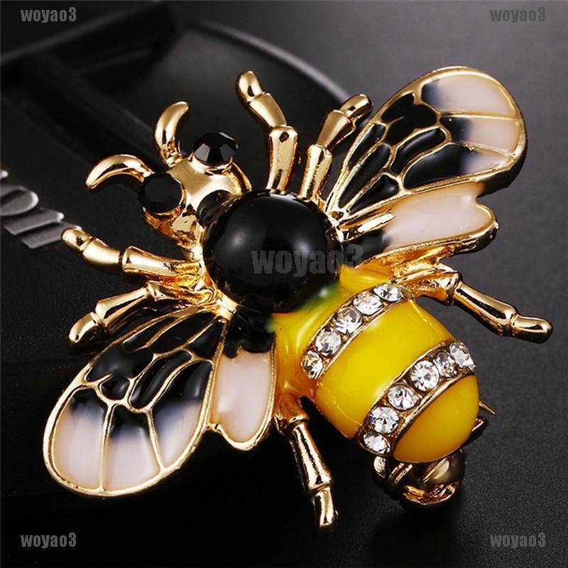 Trâm Cài Áo Hình Con Ong Đính Đá Sang Trọng
