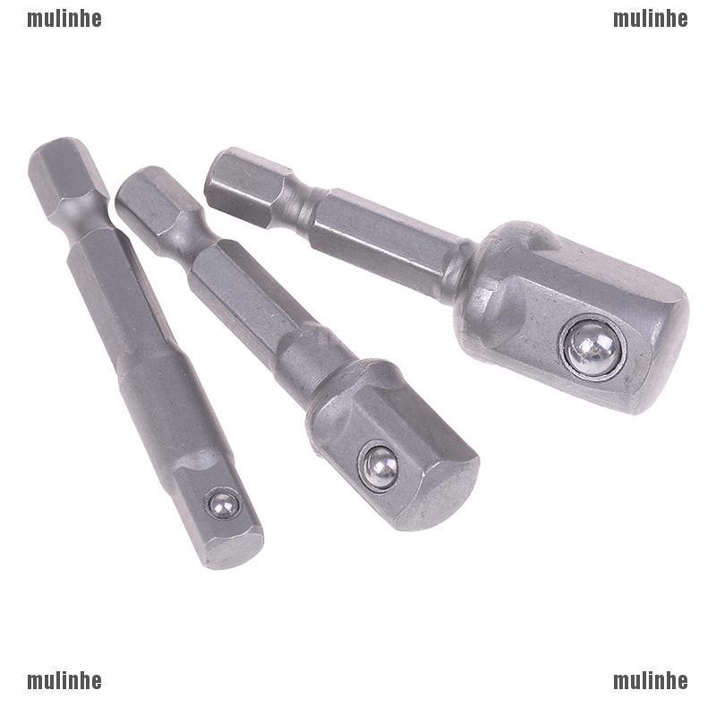 Mul❤ 1 Bộ Mũi Khoan Lục Giác 1 / 4 &quot;3 / 8&quot; 1 / 2 &quot;
