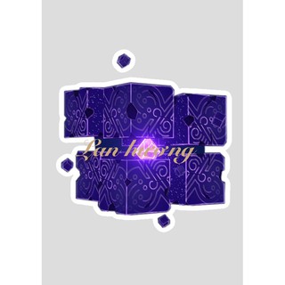 Decal nhãn dán genshin impact dán mũ bảo hiểm, laptop...