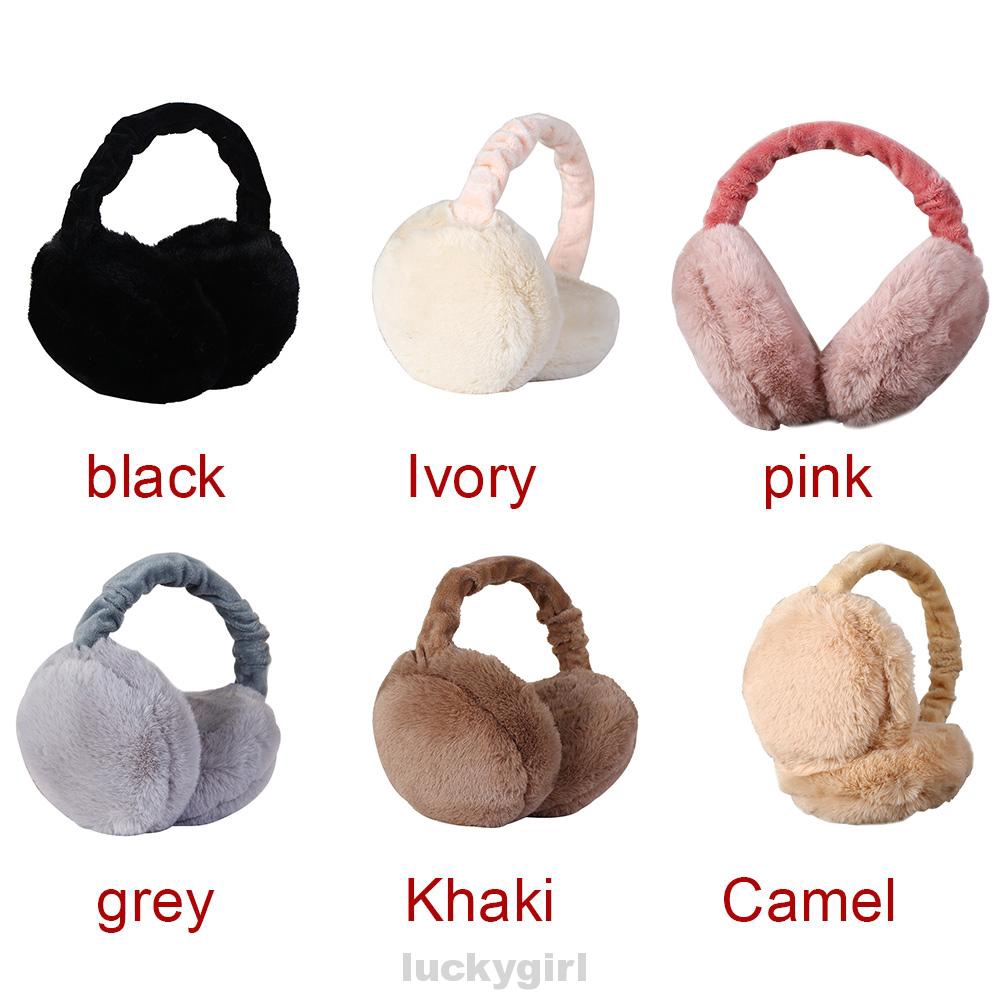 Women Earmuffs Ear Warmer Full Surround Adjustable Headband Protector Winter Earlap Foldable