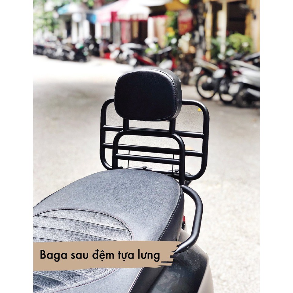 BAGA TỰA LƯNG VESPA CÓ ĐỆM