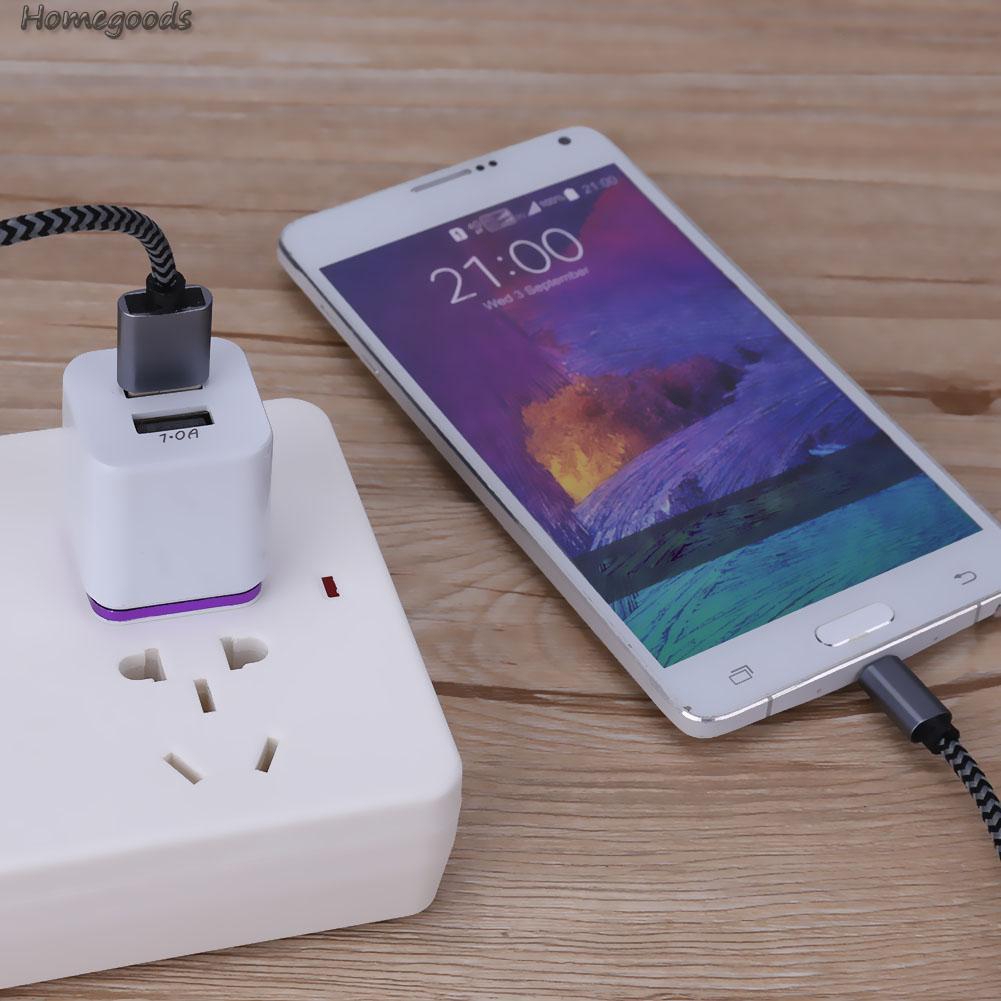 Đầu Sạc 2 Cổng Usb 2.1a