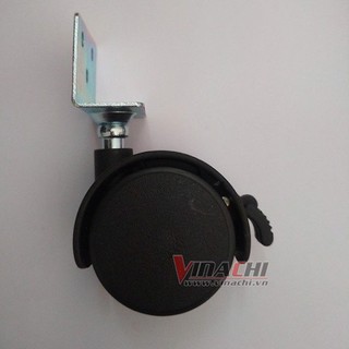 Bánh xe ghế, giá để đồ, tủ và các sản phẩm di động có gắn bánh xe  - 38MM - BỘ 4 CÁI