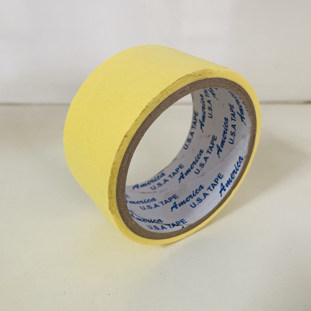 Cuộn băng keo giấy 48mm màu kem đậm  KG222