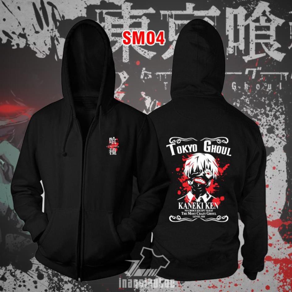 Áo khoác đen Kaneki Ken - áo Tokyo Ghoul đẹp nhất rẻ chất lượng - BIBO STORE /uy tín chất lượng 💥💥