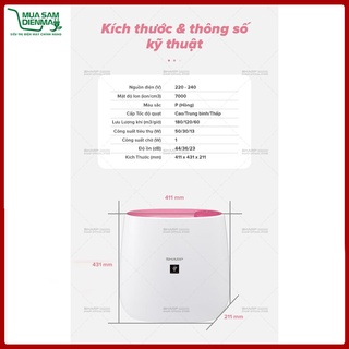 Máy Lọc Không Khí Sharp FP-J30E Hàng Thái Lan