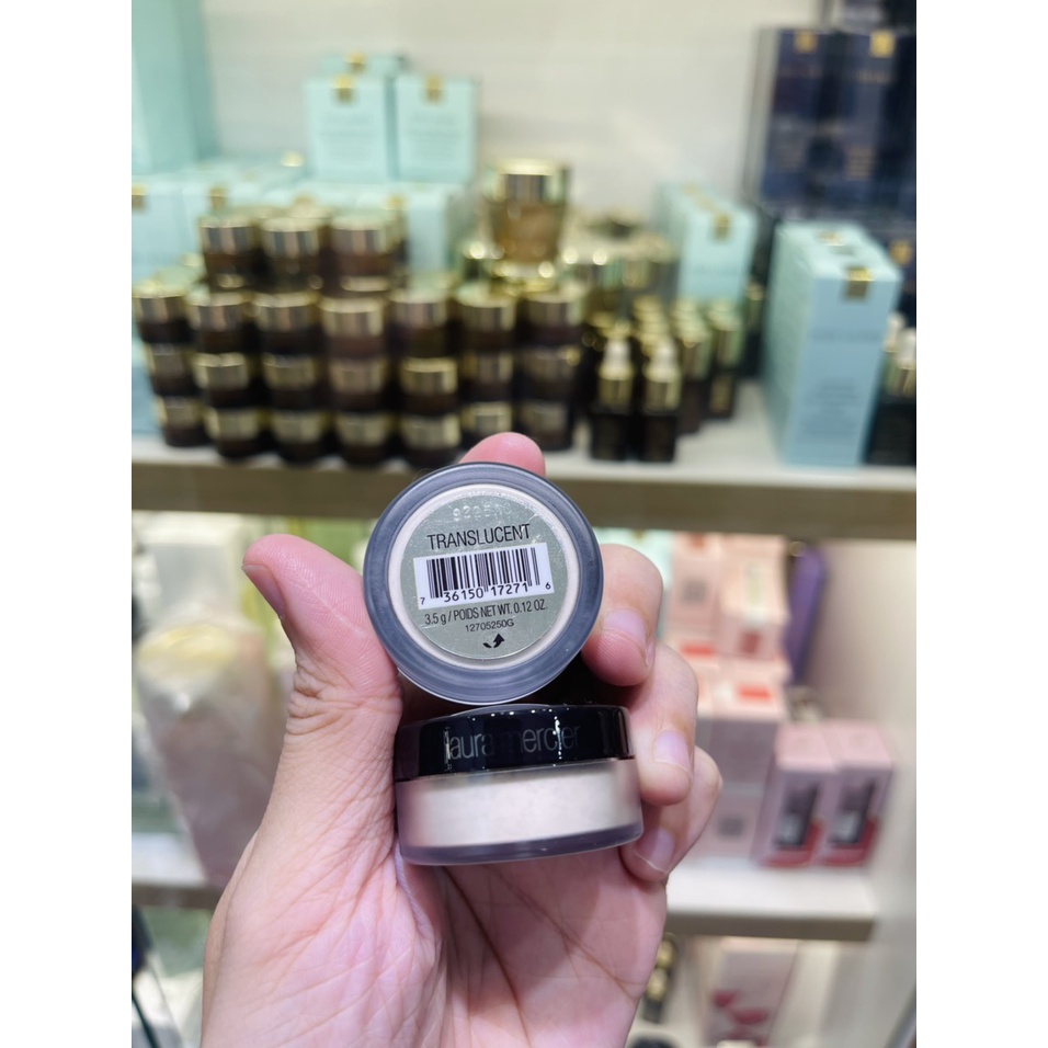 PHẤN PHỦ ĐÌNH ĐÁM LAURA MECIER TRANSLUCENT SETTING POWDER MINISIZE