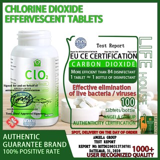 Viên tẩy khử trùng dạng sủi bọt tiện dụng