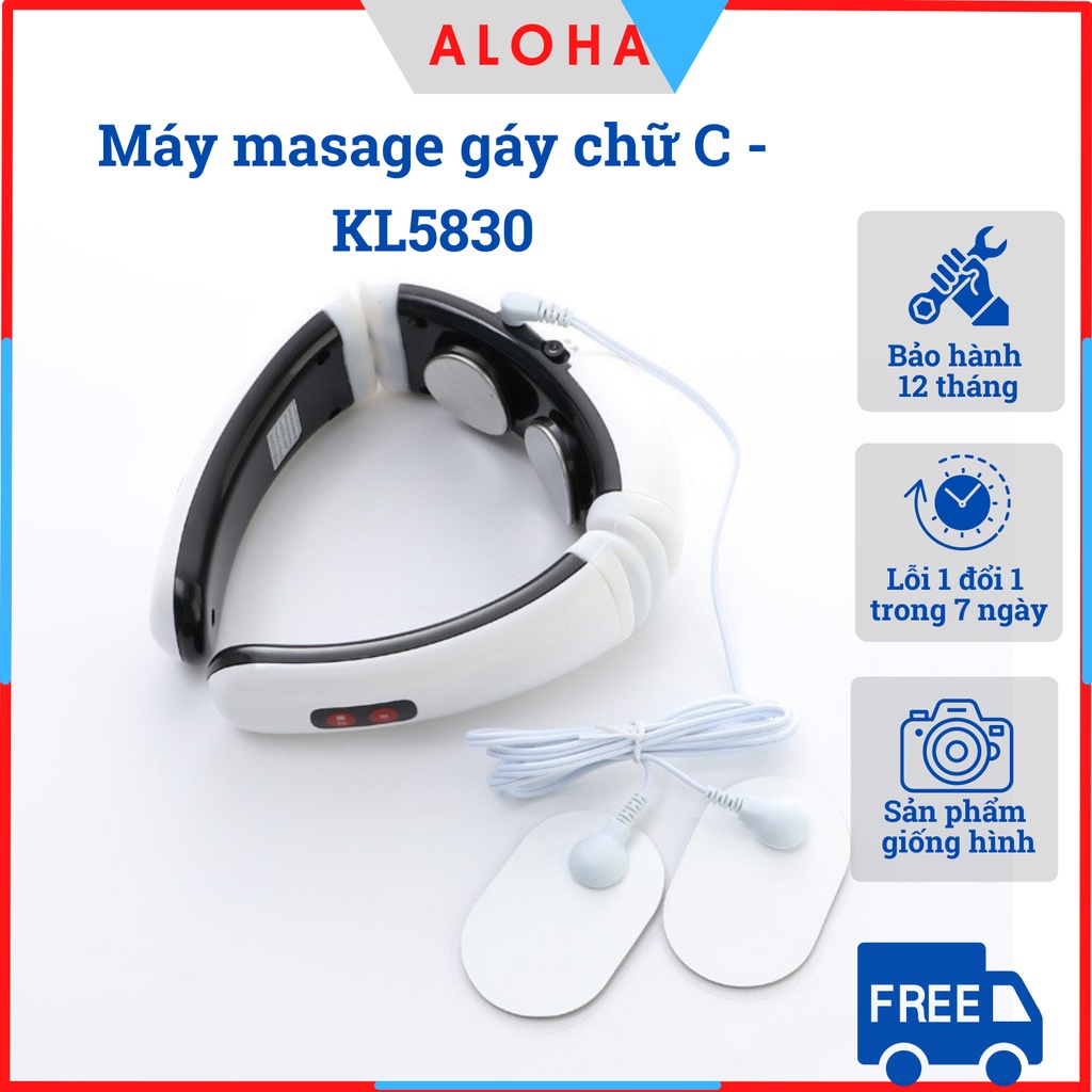 Máy Masage Gáy Chữ C Cao Cấp Tiện Dụng Nhỏ Gọn, Hiệu Quả Cực Cao Sau Lần Sử Dụng Đầu Tiên. Bảo Hành Uy Tín