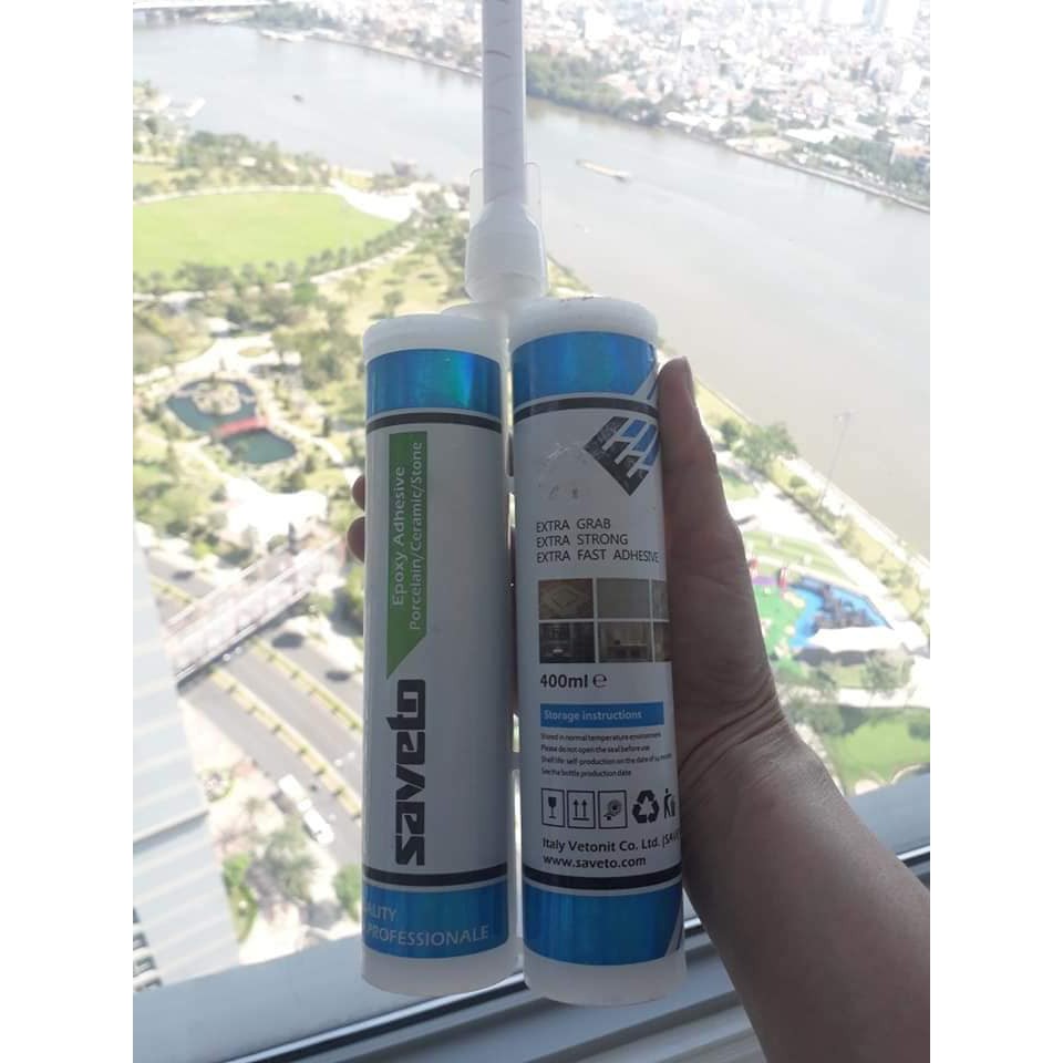 Keo chít mạch màu Ghi Nhũ S17