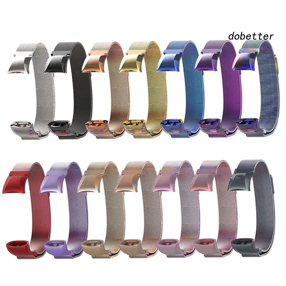 Dây Đeo Inox Thay Thế Cho Đồng Hồ Thông Minh Huawei Honor Band 4 / 5