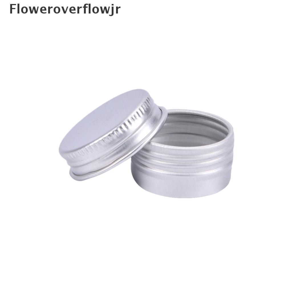 Set 10 Hộp Thiếc Nhôm 5ML Đựng Mỹ Phẩm / Kem / Son Môi / Nến