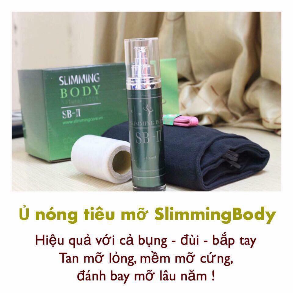 [ CHÍNH HÃNG] TINH DẦU HỦY MỠ SLIMMING BODY - THẨM THẤU NHANH , KHÔNG GÂY BỎNG RÁT