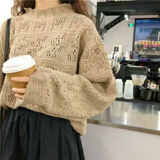 Len họa tiết 2 màu