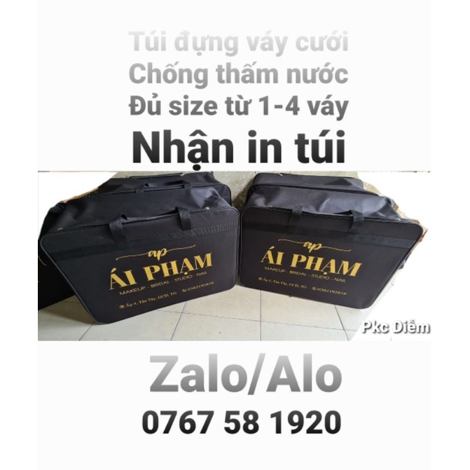 TÚI CỰC ĐẠI chuyên đựng sore, túi đựng váy cô dâu, túi áo cưới, vali gấp gọn, túi váy cưới