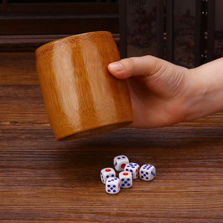 Bộ lắc xí ngầu gỗ tre siêu bền